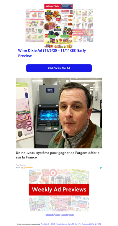 🔥 Winn Dixie Ad (11/5/25 - 11/11/25) Early Preview