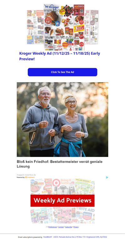 🔥Kroger Weekly Ad (11/12/25 - 11/18/25) Early Preview!