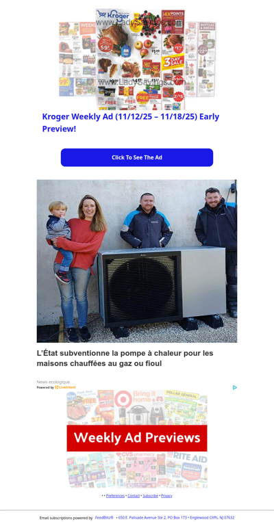 🔥Kroger Weekly Ad (11/12/25 - 11/18/25) Early Preview!