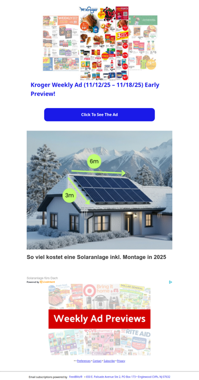 🔥Kroger Weekly Ad (11/12/25 - 11/18/25) Early Preview!