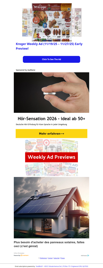 🔥Kroger Weekly Ad (11/19/25 - 11/27/25) Early Preview!