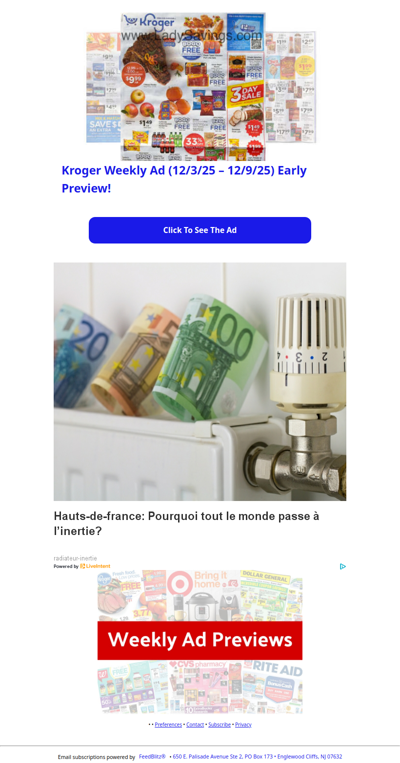 🔥Kroger Weekly Ad (12/3/25 - 12/9/25) Early Preview!