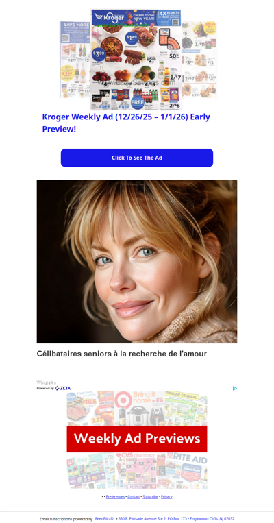 🔥Kroger Weekly Ad (12/26/25 - 1/1/26) Early Preview!