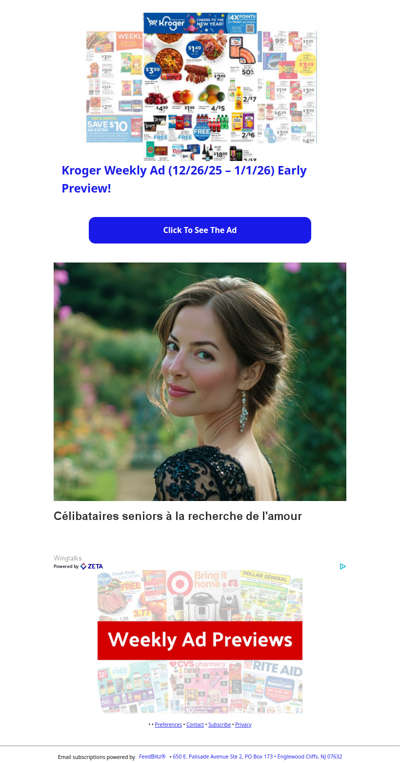 🔥Kroger Weekly Ad (12/26/25 - 1/1/26) Early Preview!