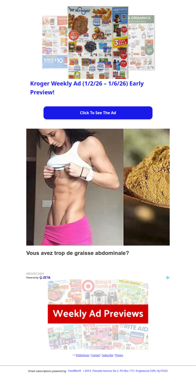 🔥Kroger Weekly Ad (1/2/26 - 1/6/26) Early Preview!