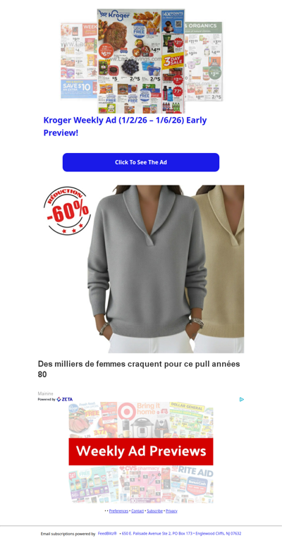 🔥Kroger Weekly Ad (1/2/26 - 1/6/26) Early Preview!