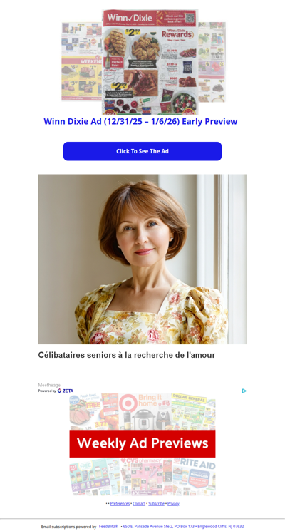 🔥 Winn Dixie Ad (12/31/25 - 1/6/26) Early Preview