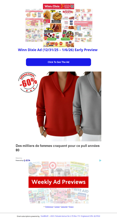 🔥 Winn Dixie Ad (12/31/25 - 1/6/26) Early Preview