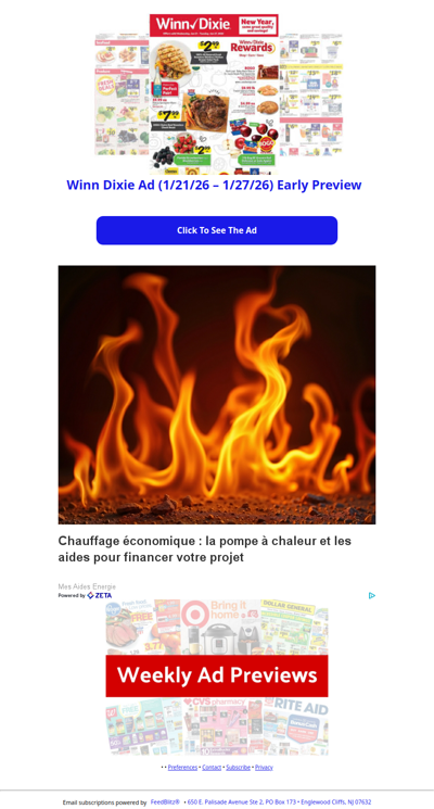 🔥 Winn Dixie Ad (1/21/26 - 1/27/26) Early Preview