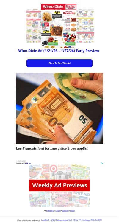 🔥 Winn Dixie Ad (1/21/26 - 1/27/26) Early Preview