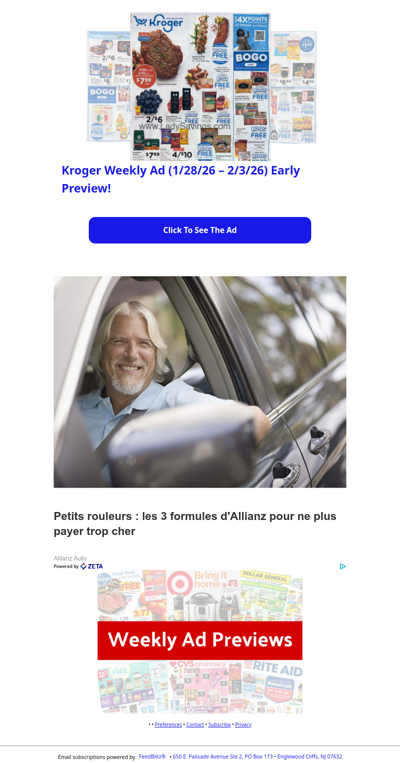 🔥Kroger Weekly Ad (1/28/26 - 2/3/26) Early Preview!