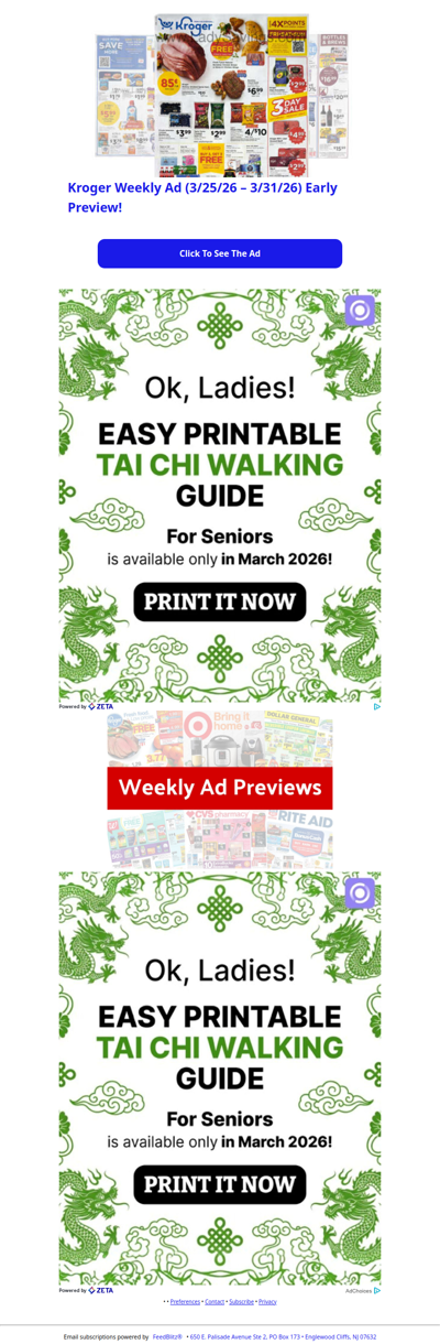 🔥Kroger Weekly Ad (3/25/26 - 3/31/26) Early Preview!