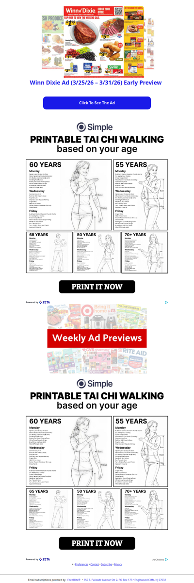 🔥 Winn Dixie Ad (3/25/26 - 3/31/26) Early Preview