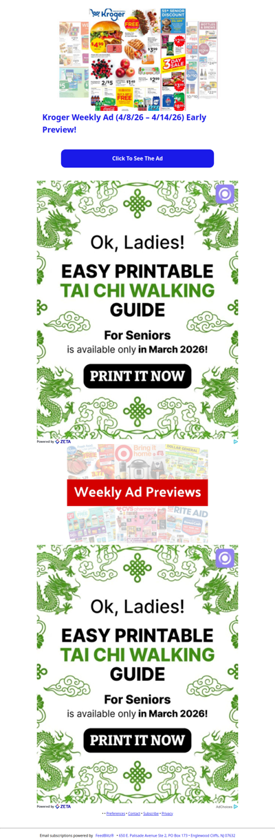 🔥Kroger Weekly Ad (4/8/26 - 4/14/26) Early Preview!