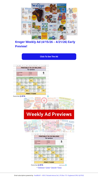 🔥Kroger Weekly Ad (4/15/26 - 4/21/26) Early Preview!