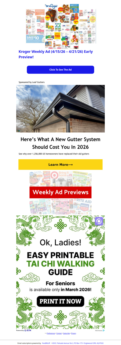 🔥Kroger Weekly Ad (4/15/26 - 4/21/26) Early Preview!