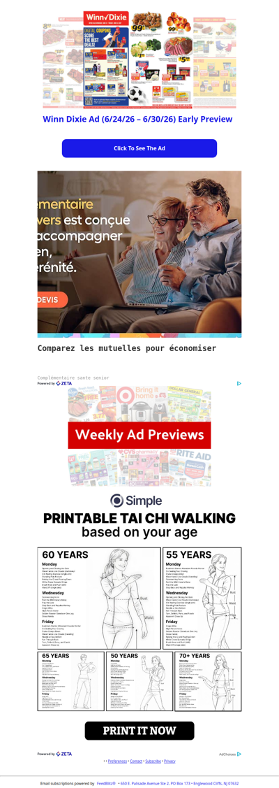 🔥 Winn Dixie Ad (6/24/26 - 6/30/26) Early Preview