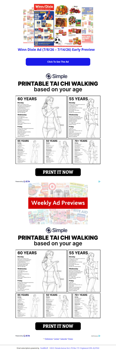 🔥 Winn Dixie Ad (7/8/26 - 7/14/26) Early Preview