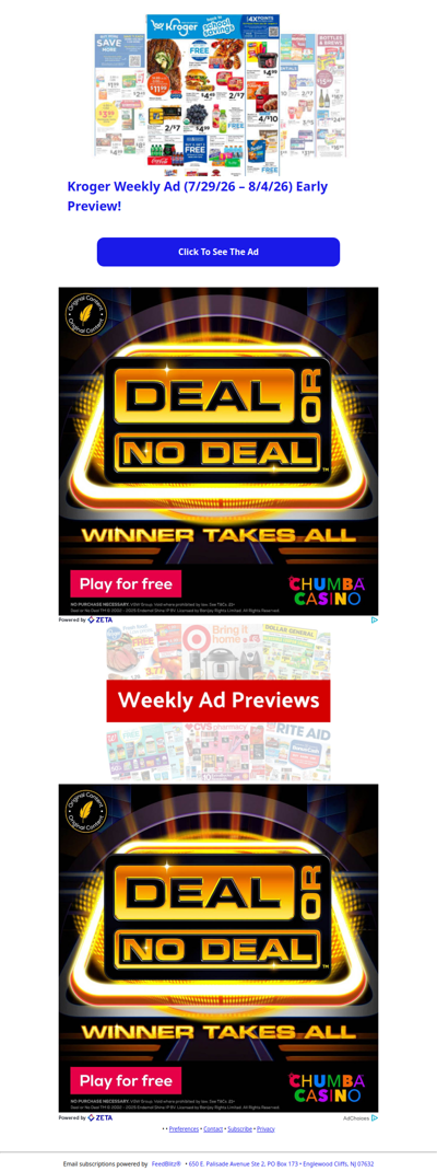 🔥Kroger Weekly Ad (7/29/26 - 8/4/26) Early Preview!