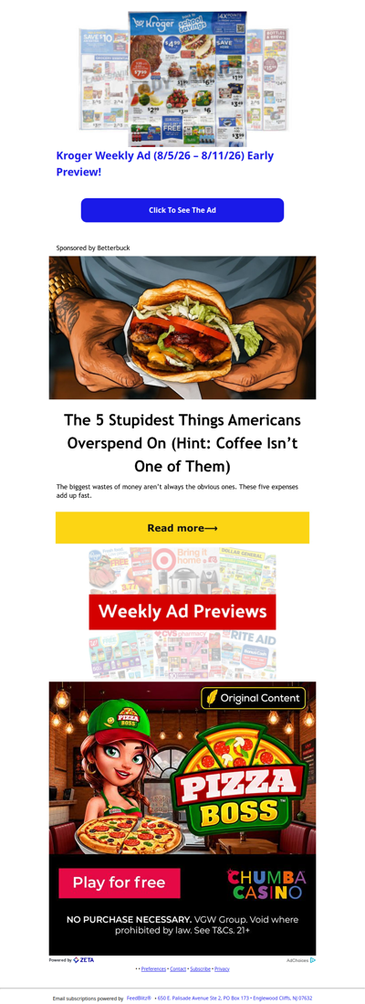 🔥Kroger Weekly Ad (8/5/26 - 8/11/26) Early Preview!