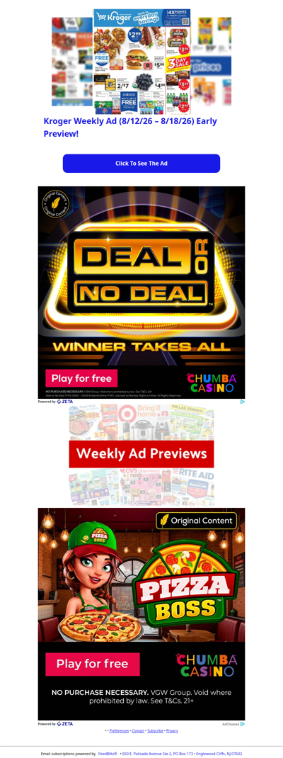 🔥Kroger Weekly Ad (8/12/26 - 8/18/26) Early Preview!