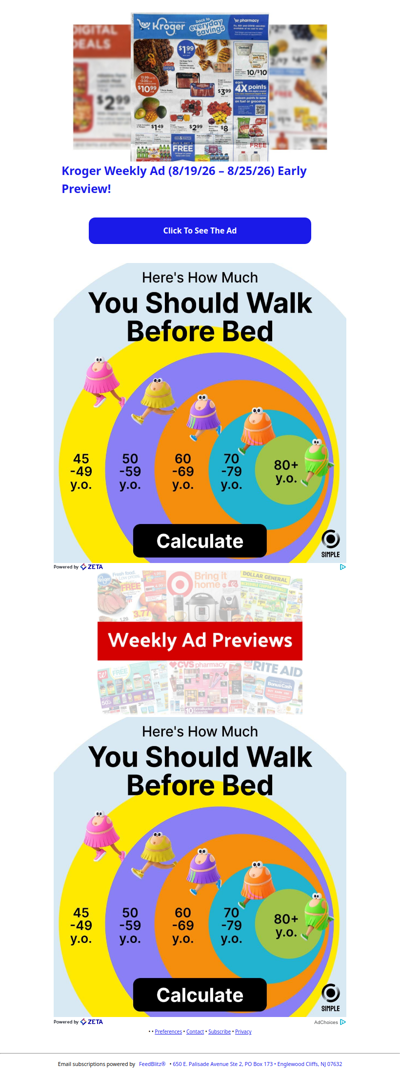 🔥Kroger Weekly Ad (8/19/26 - 8/25/26) Early Preview!