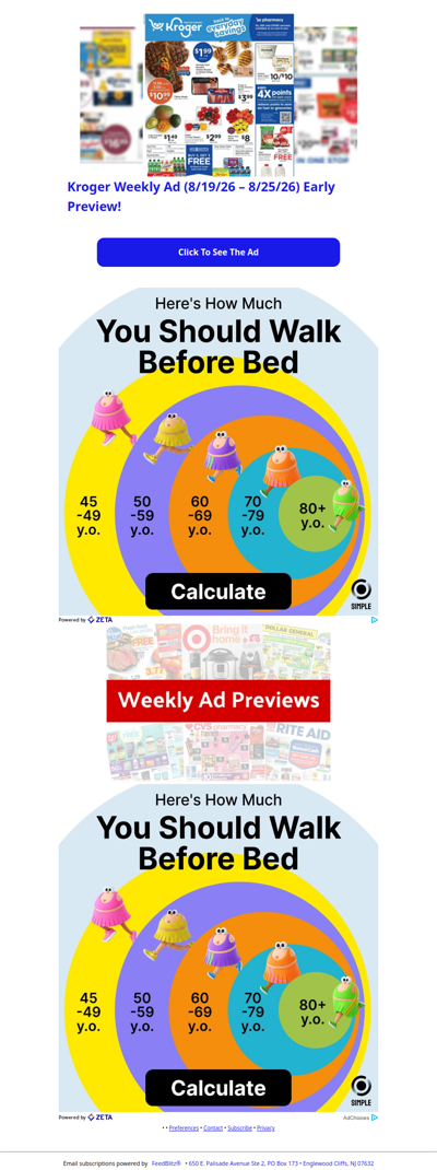 🔥Kroger Weekly Ad (8/19/26 - 8/25/26) Early Preview!