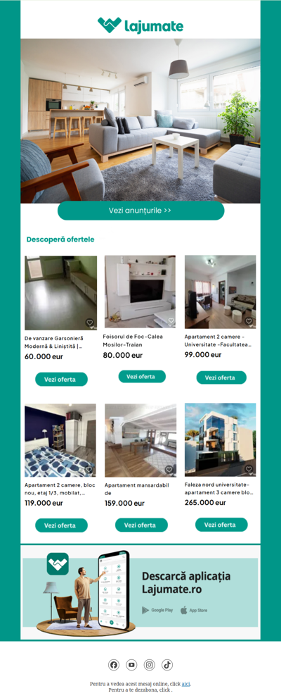 NOU: Apartamente de la 60.000 € 👉 Descoperă oferta!