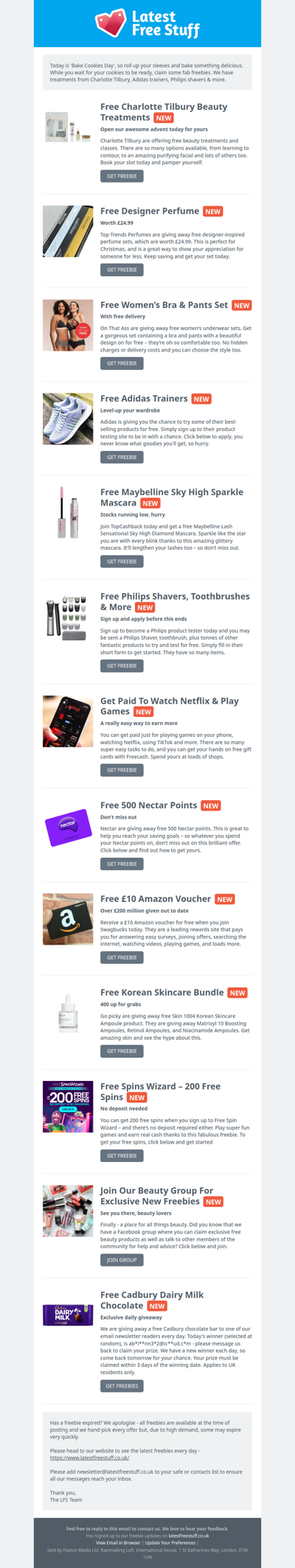 Free Charlotte Tilbury Treatments, Adidas Trainers, Philips Shavers & More