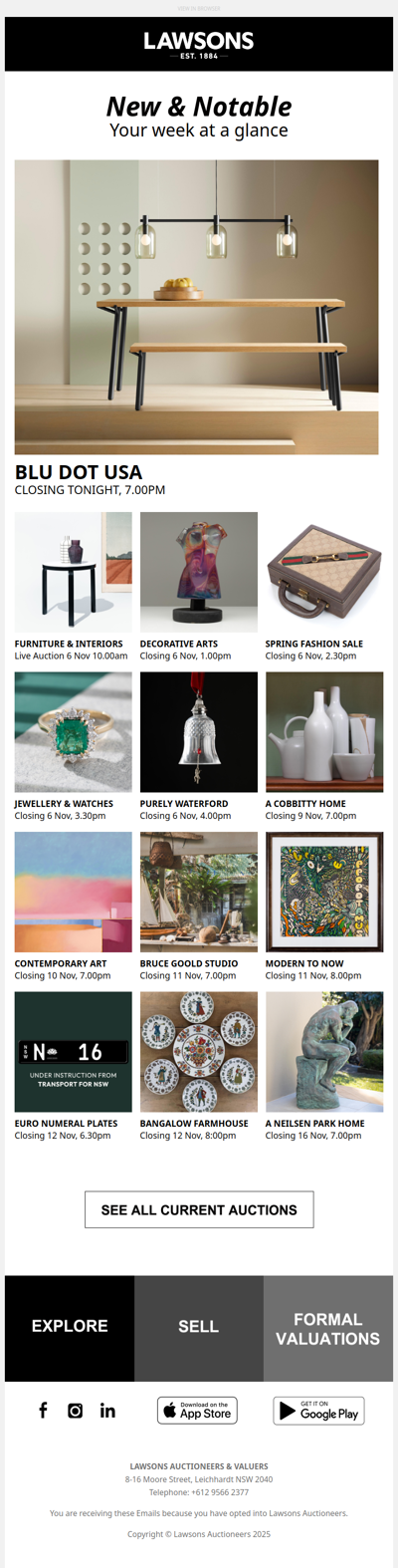 New & Notable This Week At Lawsons