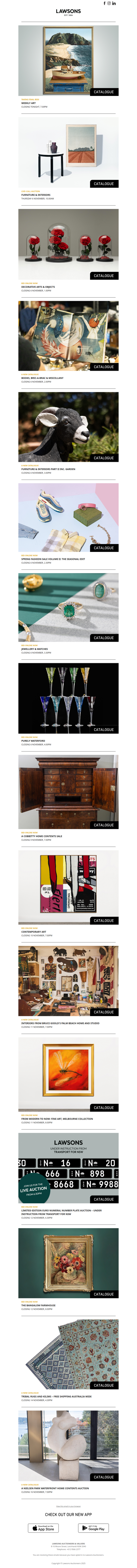 Your Wednesday Auction Round-Up: Weekly Art Ends Tonight