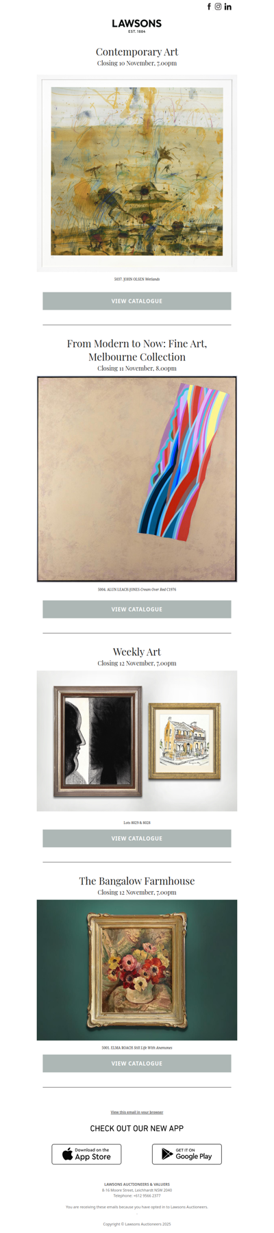 Discover Art That Moves You – Four Upcoming Sales