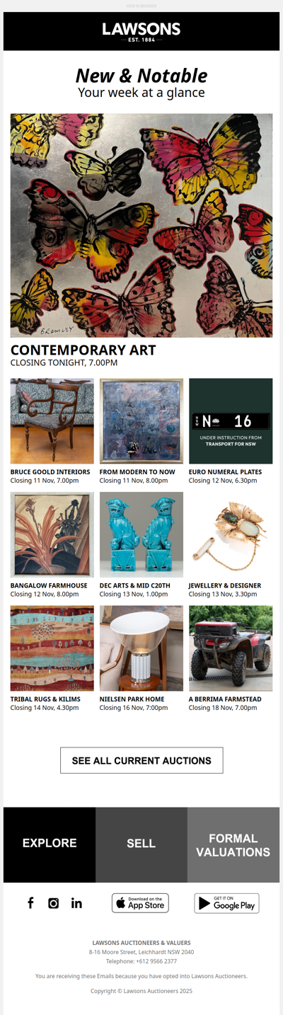 New & Notable This Week At Lawsons