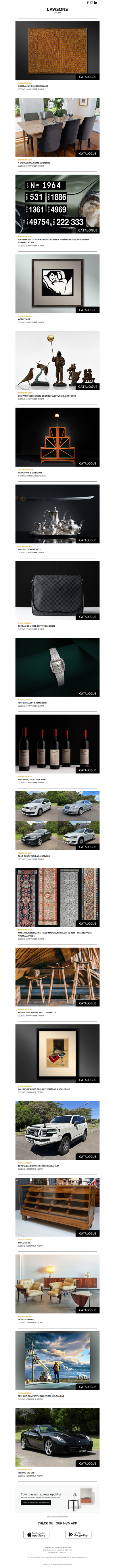 This Week at Lawsons: Fresh Finds & Final Chances