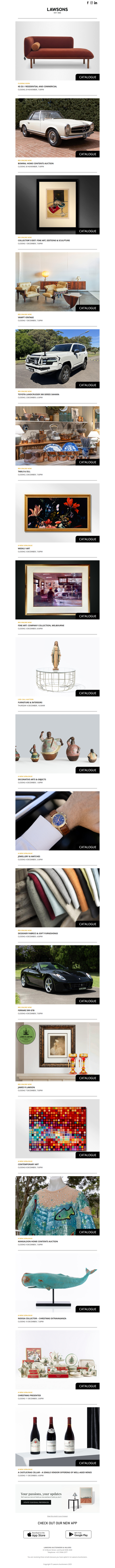 This Week at Lawsons: Just In + Don’t Miss Out