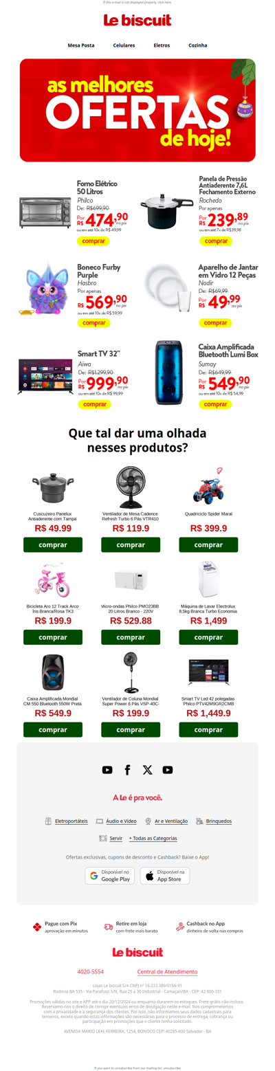 Ei, não esqueça de conferir as ofertas de hoje 🤩