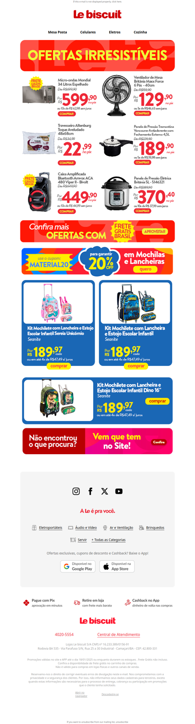 Olá, você não pode perder essas ofertas🤩