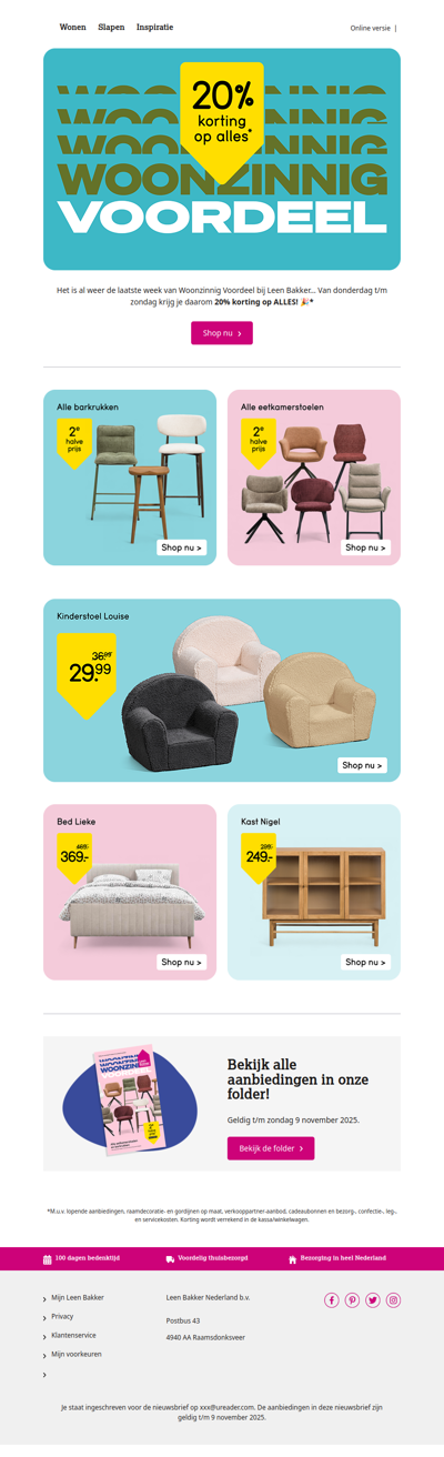 🔥 20% korting op ALLES!*