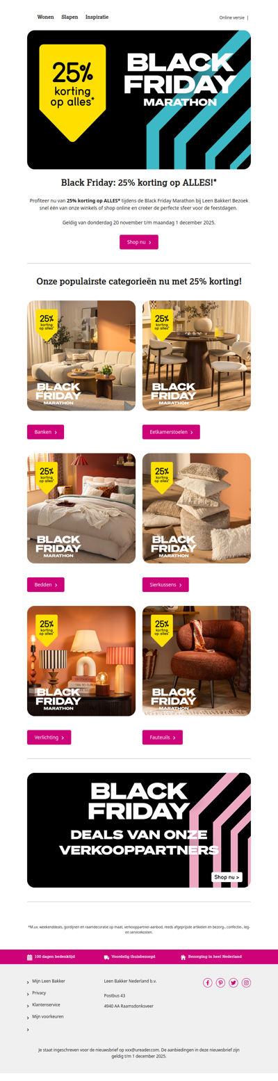 2️⃣5️⃣% korting op ALLES*