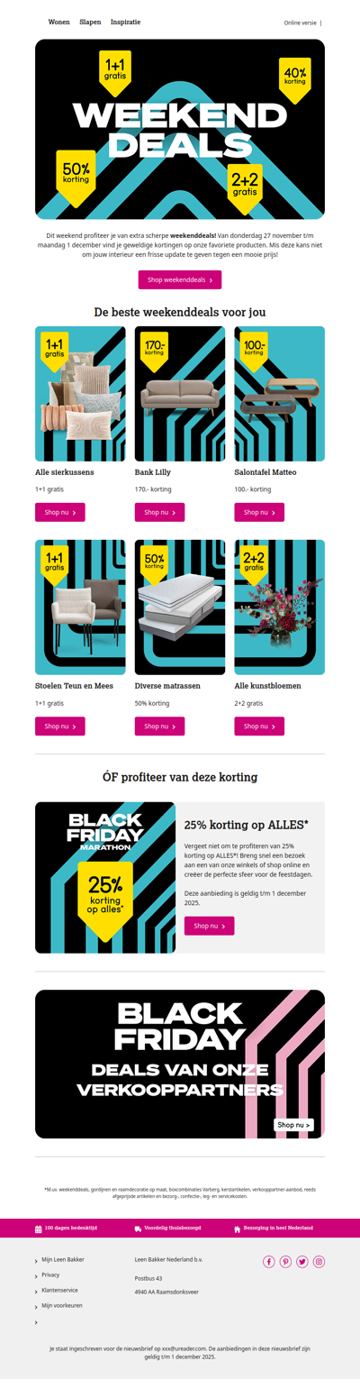 🖤 Black Friday Weekenddeals 🖤