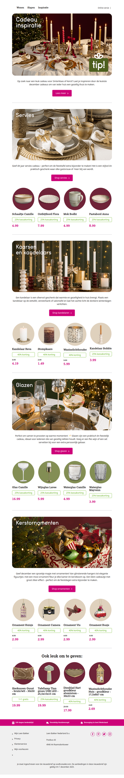 De leukste cadeaus om te geven 🎄🎁