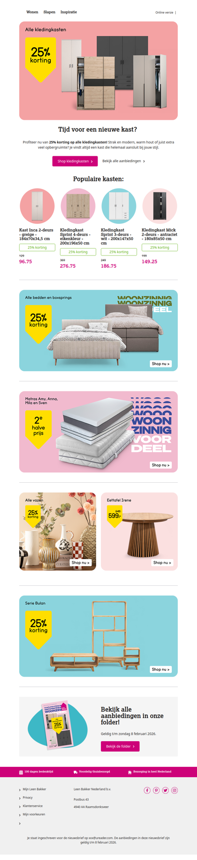 Tijd voor een nieuwe kast?