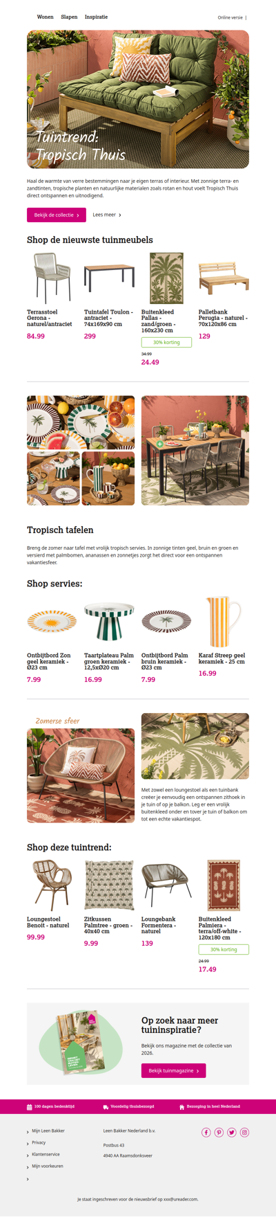 Haal de tropen naar je tuin 🌿