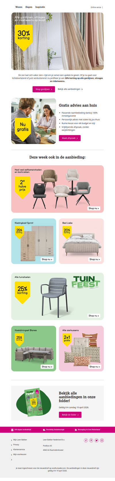 Tijd voor nieuwe gordijnen?