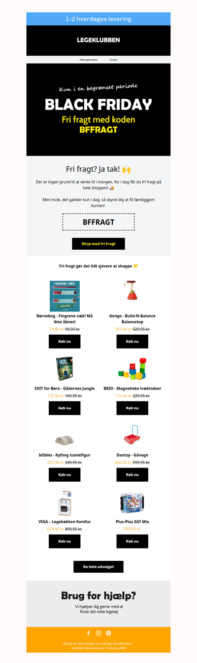 Ingen grund til at vente til i morgen 🚚✨