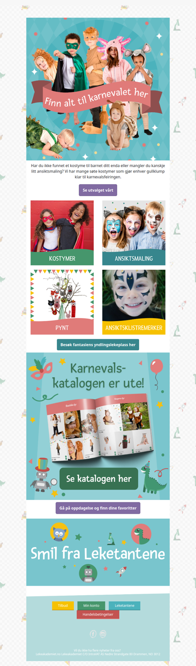 Mangler du noe til karneval? 😀