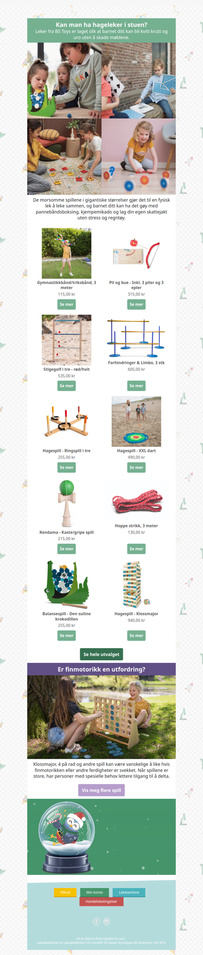 Lek aktivt - uten å rive huset ned 😆