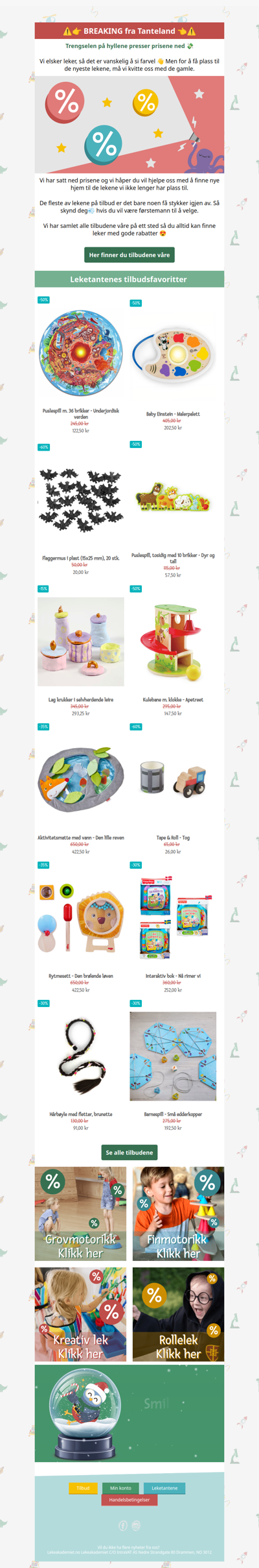 Mer lek for pengene 😛