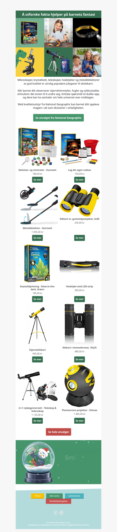 Vitenskapelig lek for eldre barn 🔬