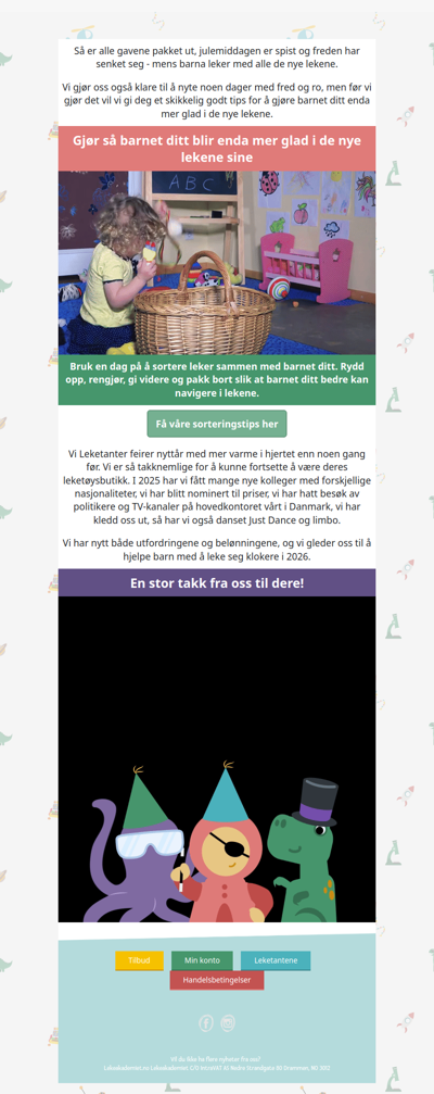 Takk for et utrolig år! 🎆